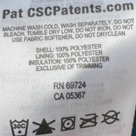 Women's Columbia Omni-Heat Interchange Puffer Jacket Blue w/Silver Lining SMALL - Picture 12 of 12